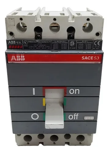 Disjuntor Tripolar 30a Abb Sace S3l 400v 