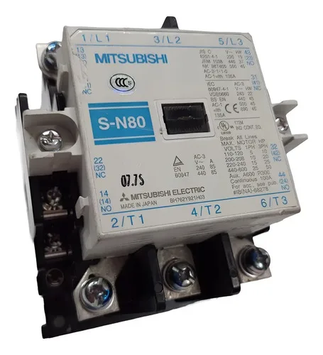 Contator Trip 135a Mitsubishi S-n80 22kw 220v Bh762y921h03