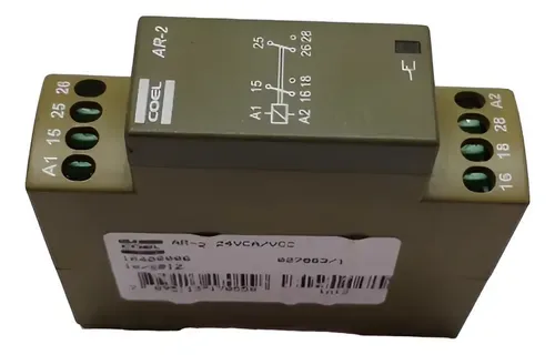 Relé Auxiliar Coel Com Duas Saídas Reversíveis Ar-2 24v 
