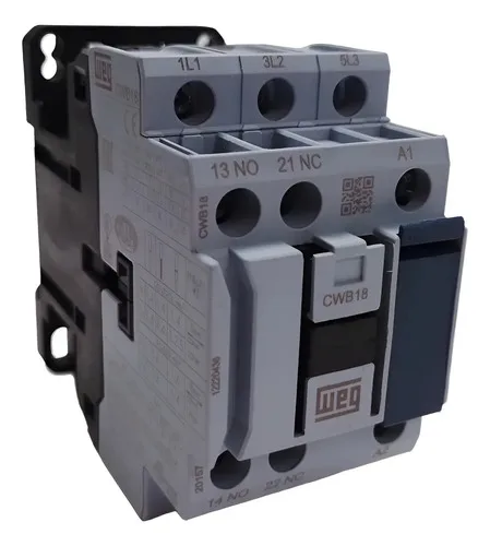Weg Contator 18a Tripolar Cwb18 Bobina 220v 6cv 220v