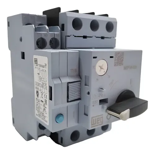Weg Disjuntor Motor Tripolar Mpw40 25-32a E Bloco Alarme Tsb