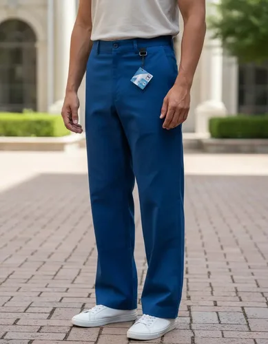 Calça De Segurança Resistente Hércules Hj230clc0046 Classe 2 Azul 54