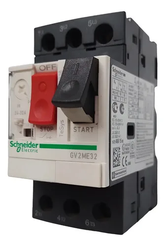 Disjuntor Motor 24-32a Schneider Telemecanique Gv2me32 690v