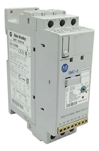 Allen Bradley Soft Starter Smc-3 150-c16nbd 16a 220v 4kw