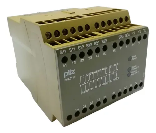 Relé De Segurança Pilz Pnoz 10 774009 24vdc 220v