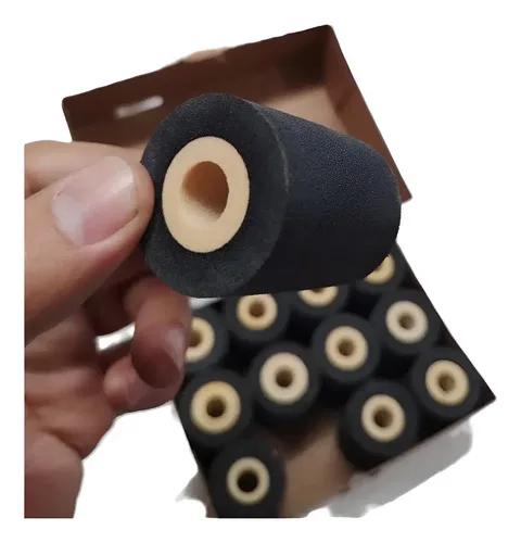 Kit Tinta Sólida Ink Roll Markem 8093077 Touch Dry Black 933 Preto