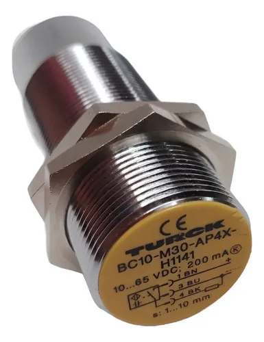 Sensor Capacitivo Turck Bc10-m30-ap4x-h1141 10-65vdc 200ma