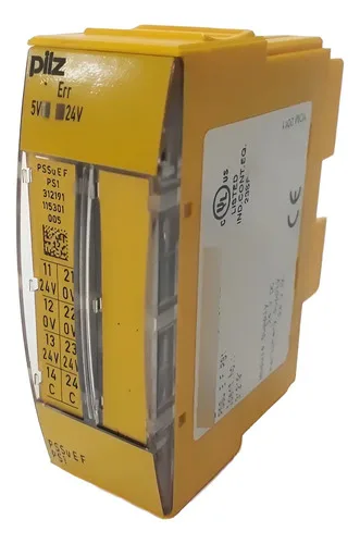 Módulo I/o De Segurança Pilz Pssu Ef 2dor8 312225 220v/24vdc
