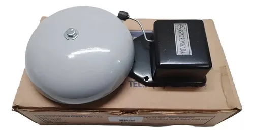Campainha Para Telefone Bellkron Sincronizada Ct012 48/75v Cinza 48 75v