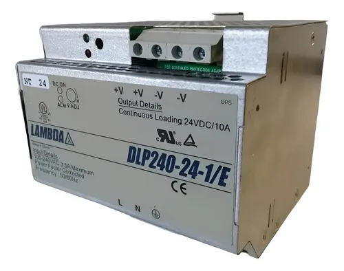 Fonte De Alimentação Lambda Dlp240-24-1/e 100-240vac 3,5a 