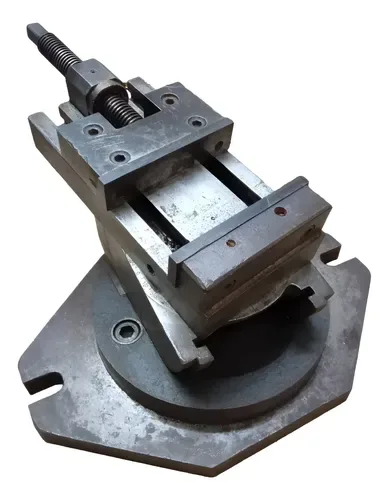 Morsa Articulada Giratória Com Base