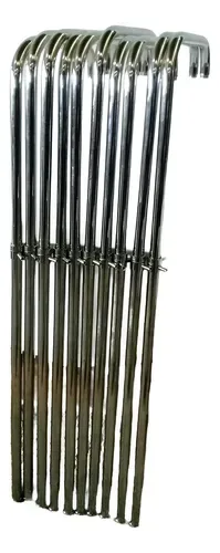 Barra De Metal Cromado Conjunto