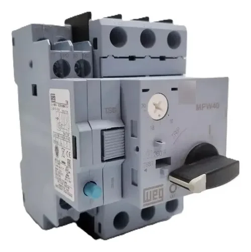 Weg Disjuntor Motor Tripolar Mpw40 16-20a E Bloco Alarme Tsb