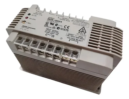 Omron Fonte De Alimentação 110-220v 24v S82k-10024 Classe 2