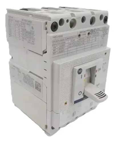 Disjuntor Caixa Moldada Allen Bradley  140g-h6x3 220v Novo