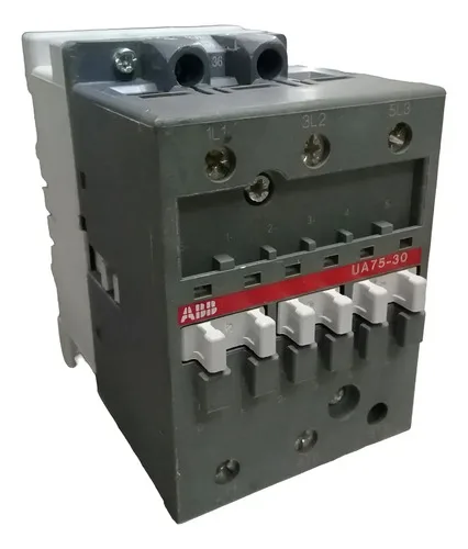 Contator Tripolar 75a Abb Ua75-30 Bobina 220v 30kvar