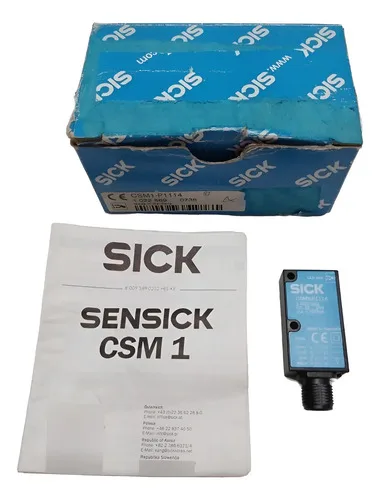 Sensor De Cor Sick Csm1-p1114 Sensick 12-24vdc 1022589 Novo