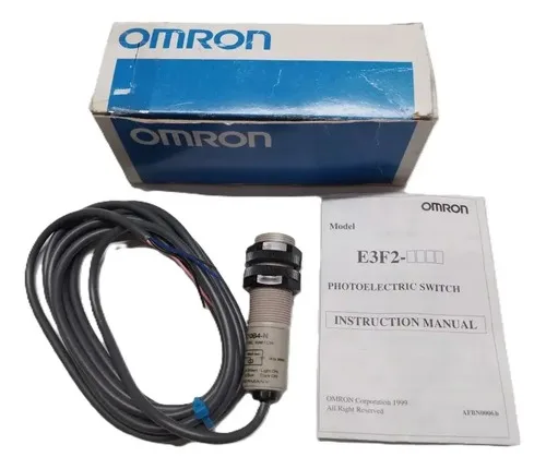 Sensor Fotoelétrico Omron E3f2-ds10b4-n 10-30vdc Cabo 2mts