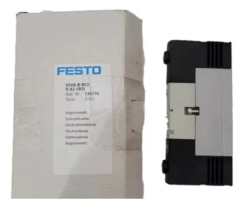 Válvula Solenóide Festo Vsva-b-b52-h-a2-1r2l  534776 Novo