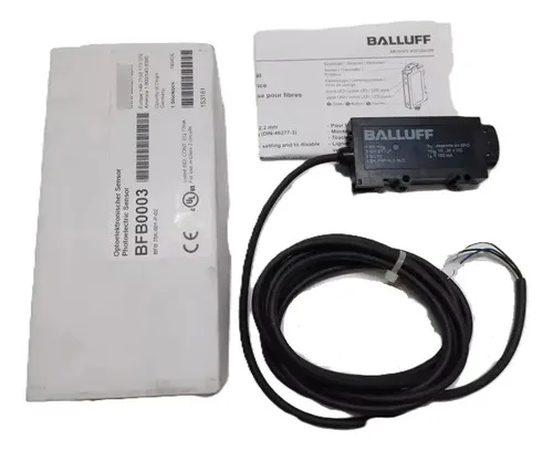 Amplificador De Fibra Óptica Balluff Bfb0003 Bfb75k-001-p-02