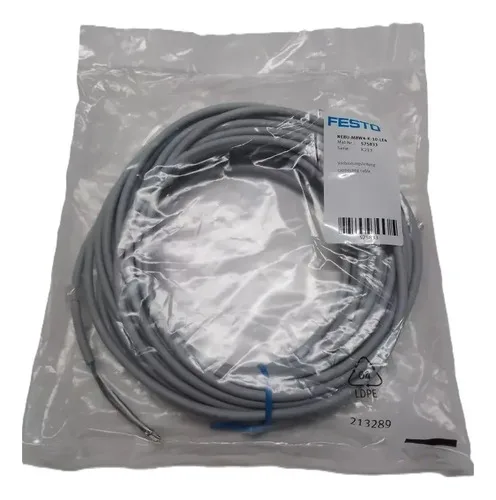 Cabo De Conexão Festo Nebu-m8w4-k-10-le4 575833 10 Metros