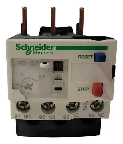 Relé Térmico 1.6-2.5a Schneider Tesys Telemecanique Lrd07