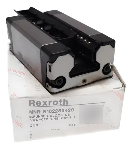 Rolamento Linear De Guia Patim Rexroth Mnr R162289420 Novo