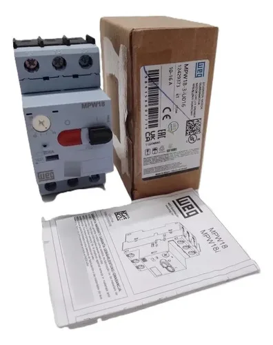 Weg Disjuntor Motor Tripolar Mpw18 10-16a