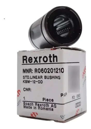 Rolamento Linear Esferas 12mm Rexroth Kbm-12-dd R060201210