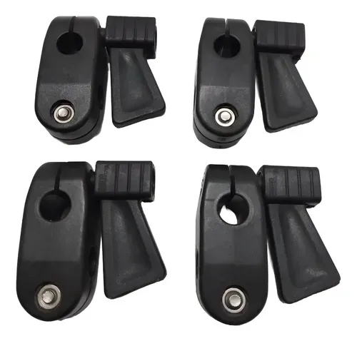 Kit De 4 Suporte Guia De Eixo Com Alça De Giro Manual Vg623