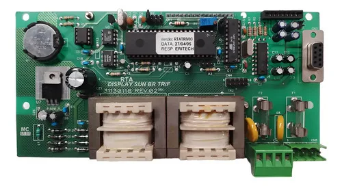 Placa Display Rta Para Nobreak Sun Br Trif 31130118 Rev.02