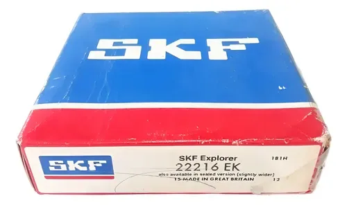 Rolamento Autocompensador De Rolos Skf 22216 Ek Novo