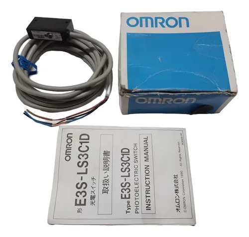 Sensor Fotoelétrico Omron E3s-ls3c1d 5-24vdc Cabo 2m 5-24vdc