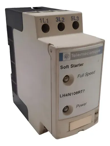 Soft Starter Trifásico Telemecanique Lh4n106rt7 440v 3kw 6a 440v