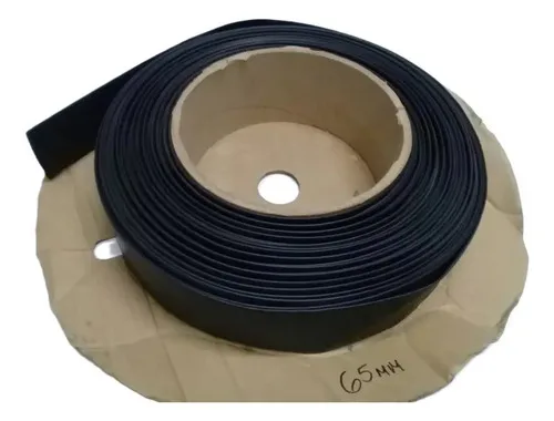 Tubo Termocontrátil Preto Prixmek 65mm Valor 6,5 Metros