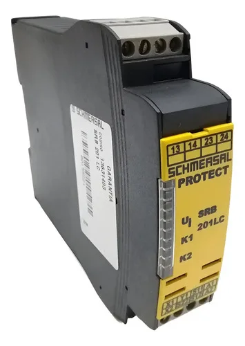 Relé De Segurança Ace Schmersal Srb-201lc 24vdc/ac 24vdc/ac