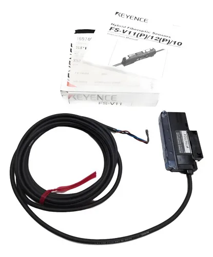 Sensor Amplificador De Fibra Óptica Keyence Fs-v11 12-24vdc