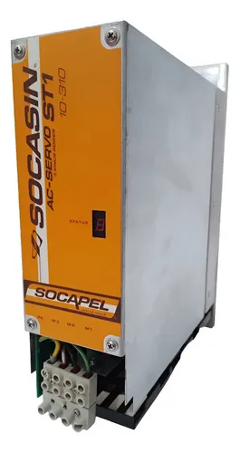 Servo Drive Amplificador Socapel Socasin St1 10-310 Usado