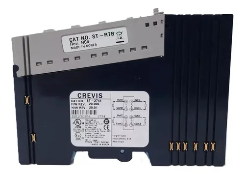 Módulo De Saída Digital Ge Crevis St-2744-ab 24vdc 4 Canais