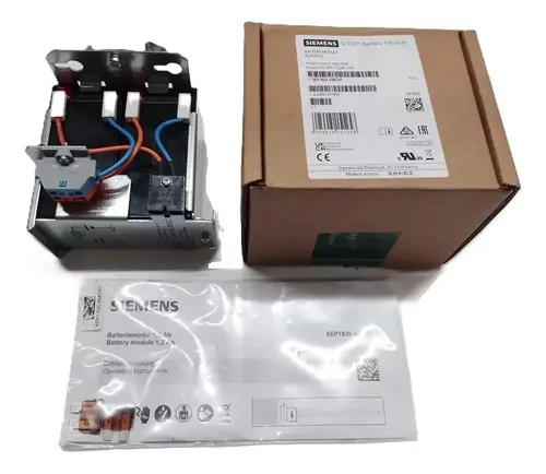 Siemens Módulo De Bateria Sitop 6ep1935-6mc01 24vdc 1,2ah 6a