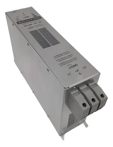 Filtro De Linha De Força Schaffner 55a Fn 258-55-34 480vac