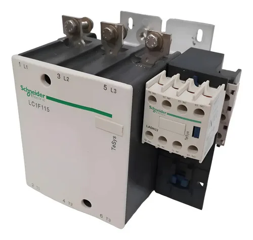 Contator Tripolar 115a Schneider Lc1-f115 Tesys 110v 30kw 127v