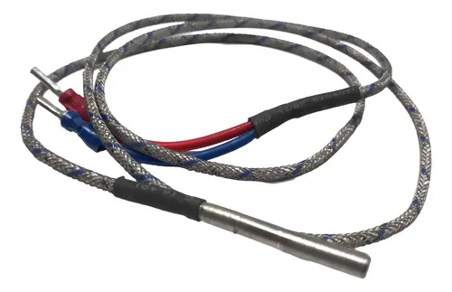 Termopar Mineral Tipo J E204071 28x4mm Cord. 940mm Novo