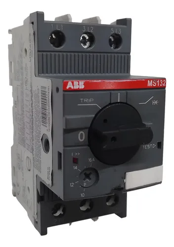 Disjuntor Motor Tripolar Abb Ms132 10-16a 1sam350000r1011