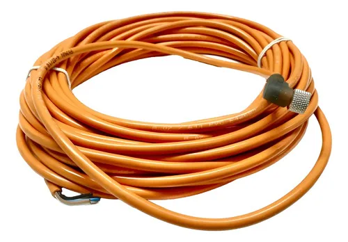 Cabo Fêmea 4 Pinos Lumberg M12 E12683-v Awm 2464 5m Novo