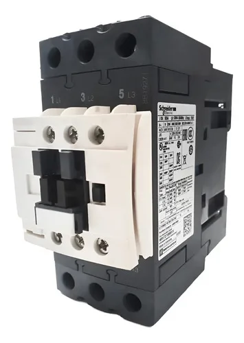 Contator Tripolar Schneider 65a Lc1d65a 220v 6kv 690v  220v