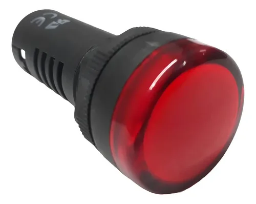 Sinalizador Vermelho Led 22mm Metaltex L20-r1-r Ip65 Novo