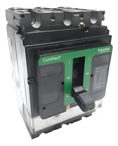 Disjuntor Tripolar 160a Schneider Compact Nsx100n Tm 160 D