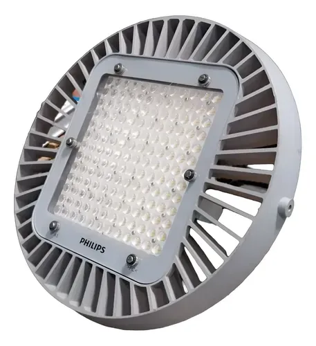 Refletor Luminária Led Philips By687p L3000nw 220v 240w Ip67 220v Cinza Branco-neutro