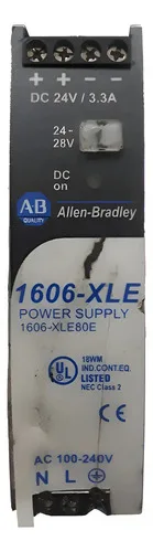 Fonte De Alimentação Allen Bradley 1606-xle80e A 24vdc 110v